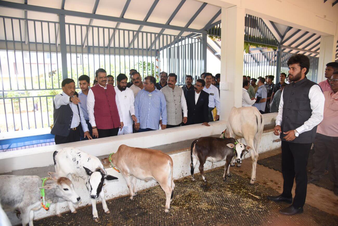 गोमातेचे संवर्धन केल्याशिवाय नैसर्गिक शेतीला गती मिळणार नाही, ‘गोवर्धन गोशाळा कोकण’ प्रकल्पाचे उद्घाटन