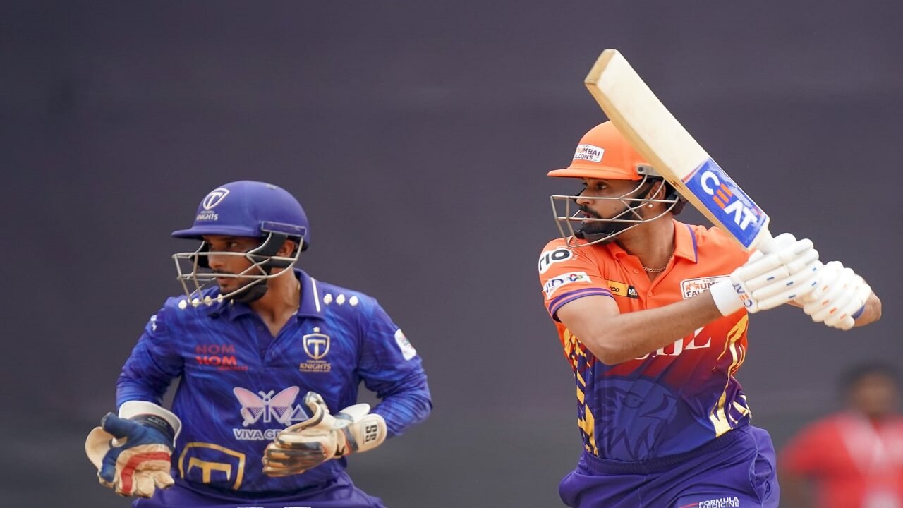 T20 Mumbai League : आज श्रेयस अय्यरची मुंबई फाल्कन्स विरुद्ध सेंट्रल मराठा रॉयल्स यांच्यात अंतिम सामना रंगणार, मॅच कुठे दिसणार?