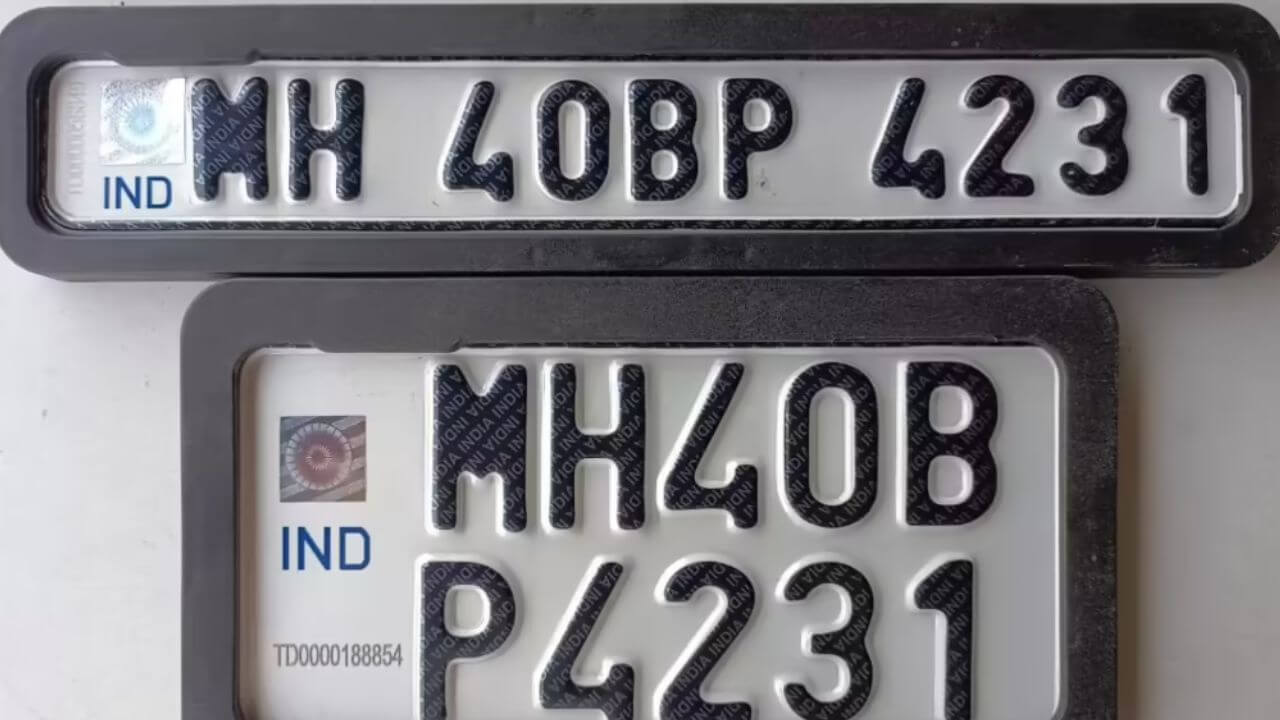गाड्यांवर HSRP नंबर प्लेट बसवली का? सरकारने दिली मुदतवाढ