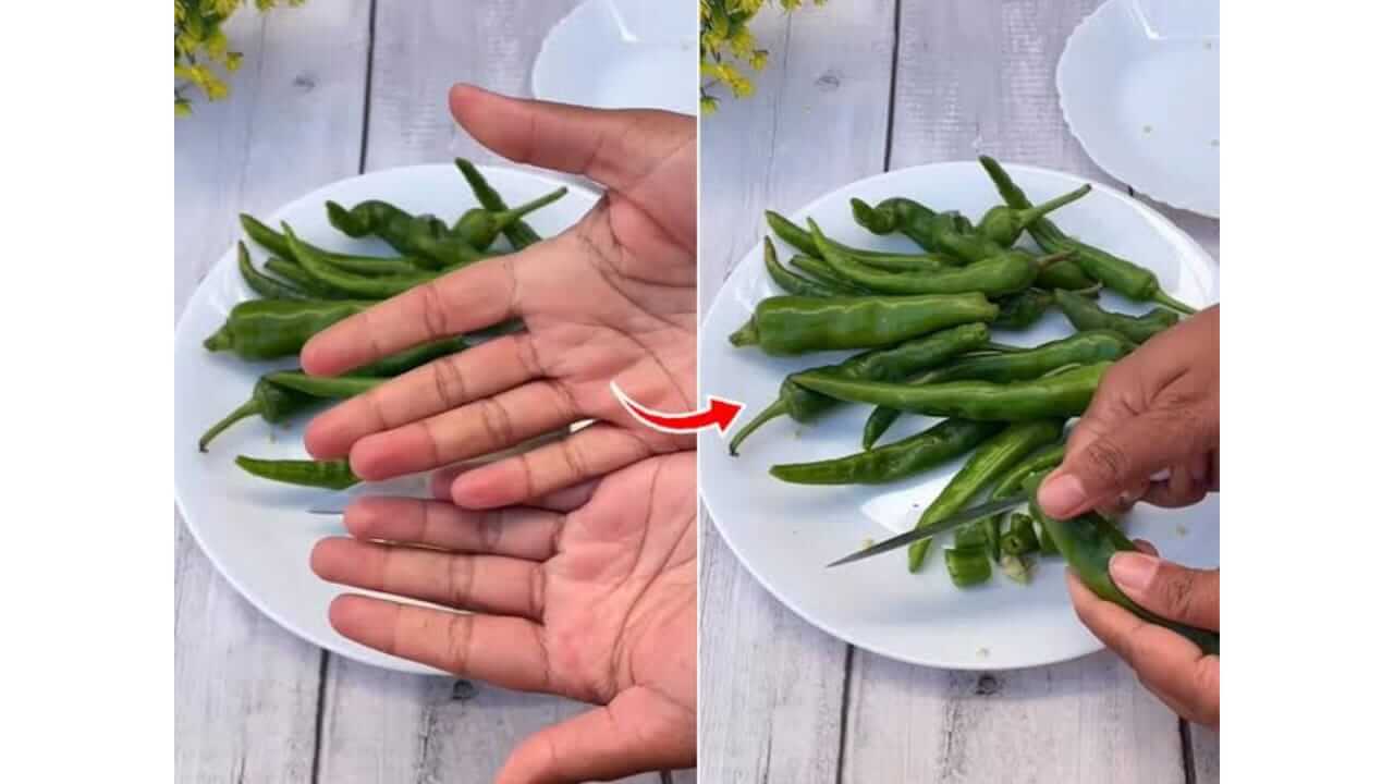 मिरची कापल्यानंतर हाताला जळजळ होतेय? मग 'या' सोप्या टीप्स वापरुन पाहा...