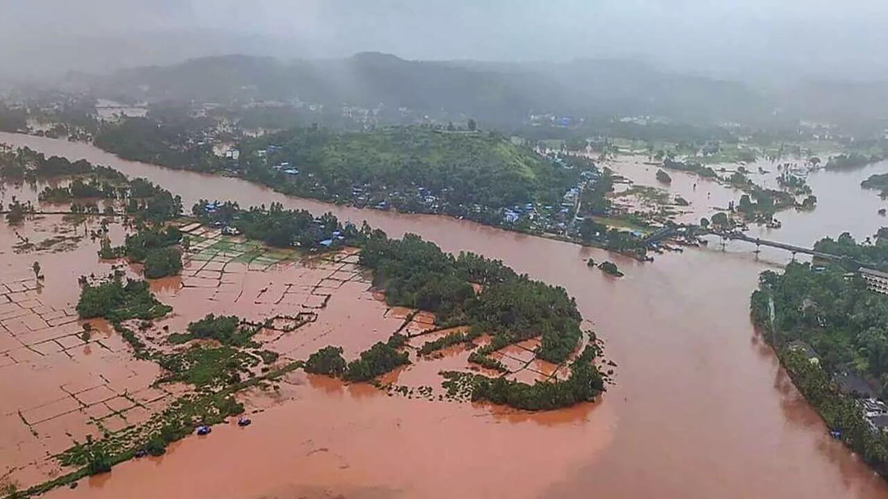रायगड जिल्ह्यात पावसाचे धुमशान; जगबुडीला नदीला पूर...प्रशासन अलर्ट