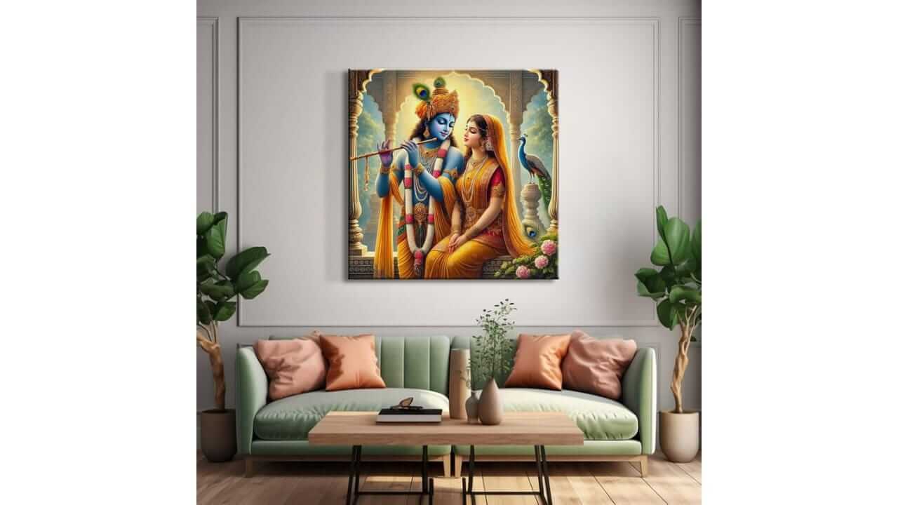 बेडरूममध्ये राधा-कृष्णाचा फोटो लावणे योग्य आहे का? जाणून घ्या काय सांगते शास्त्र