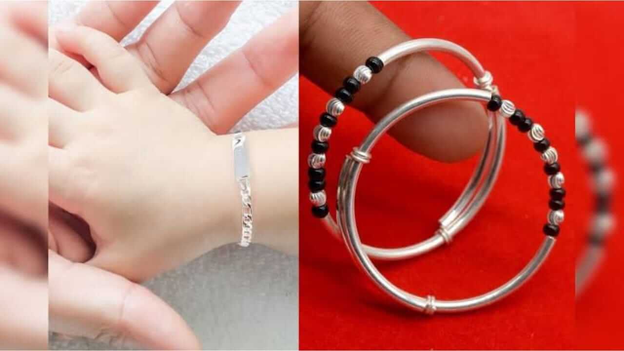 लहान मुलांना चांदीचे दागिने घालण्याचे फायदे