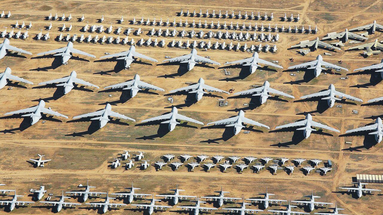 airplane graveyard in america