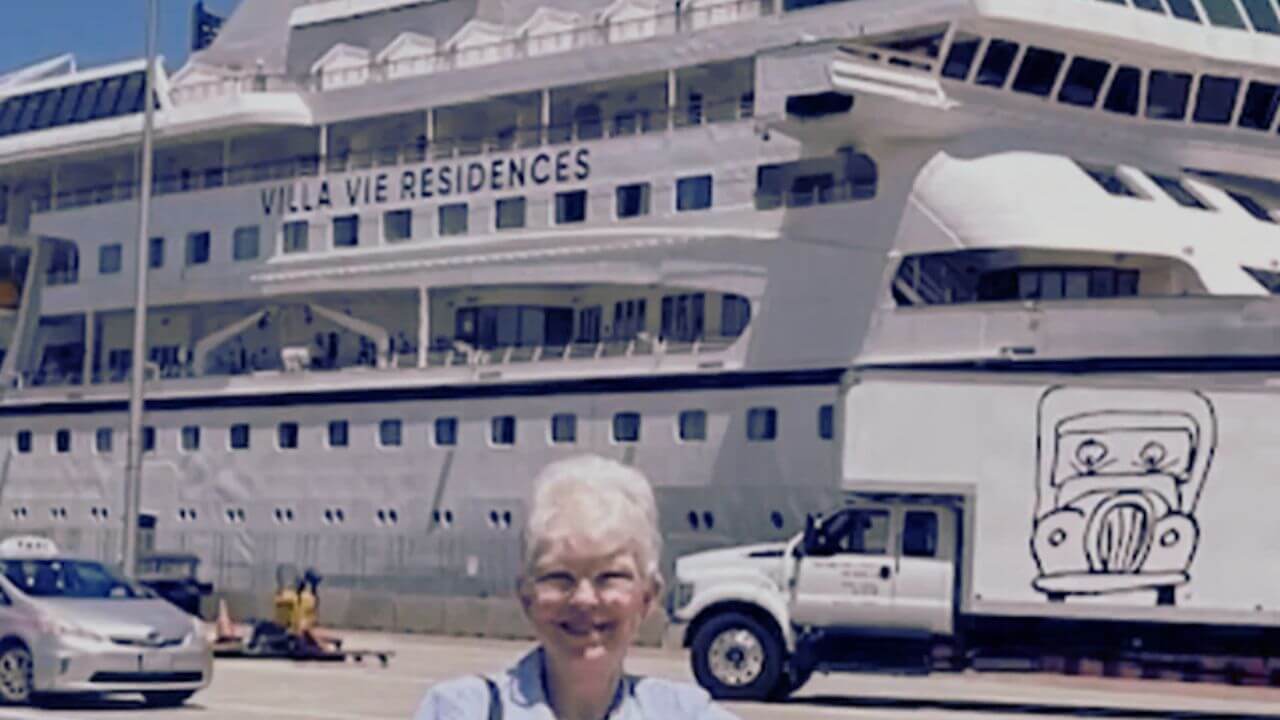 Sharon Lane decides to stay on a cruise