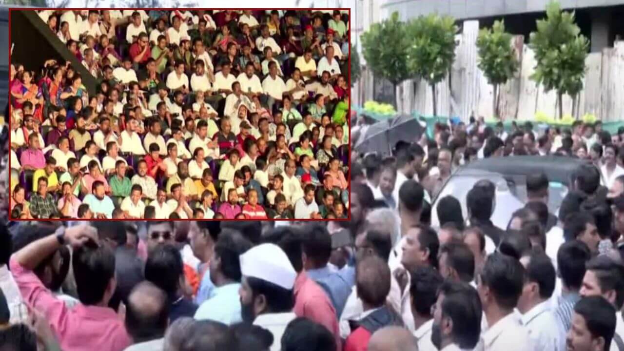 ठाकरे बंधूंच्या मेळाव्याला तोबा गर्दी; मराठी माणसाला काय कानमंत्र मिळणार?